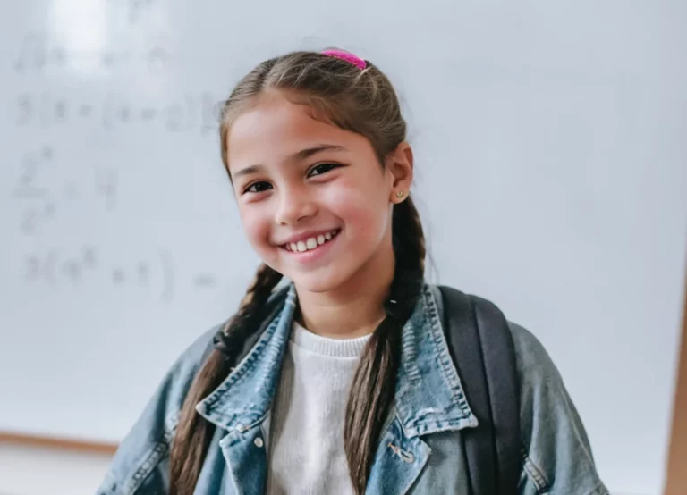 Mädchen in der Schule