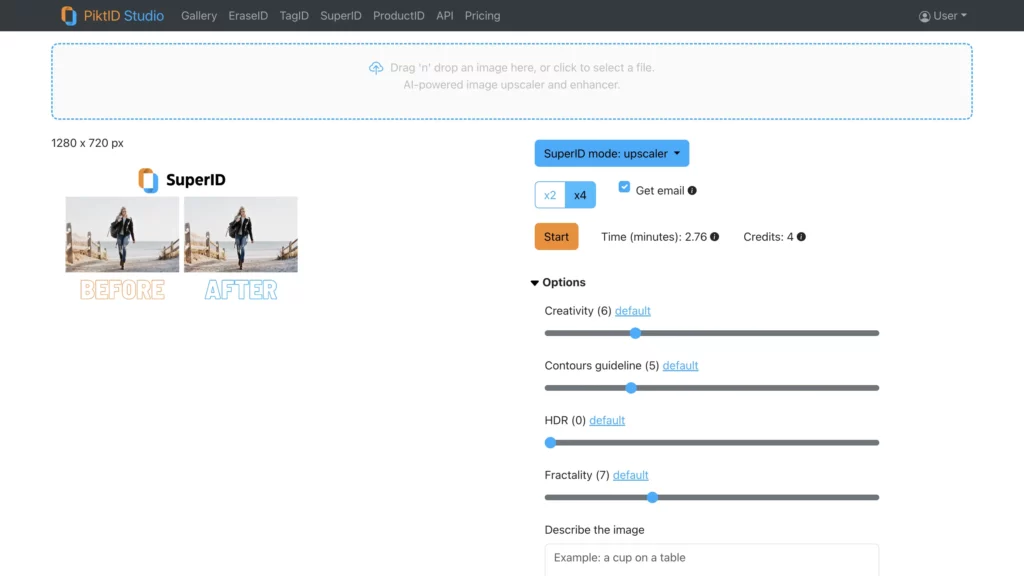 Screenshot von Superid