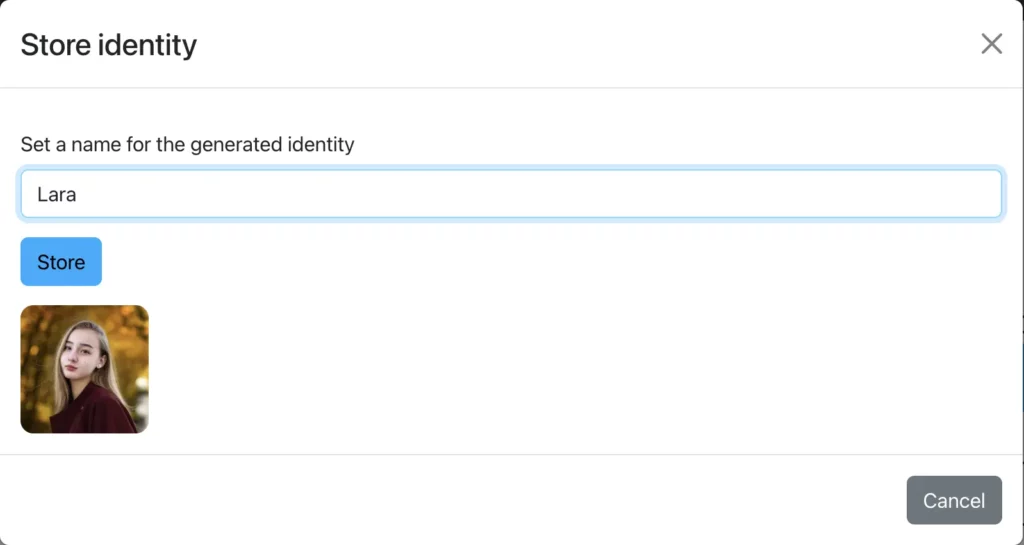 Store Identity de EraseID como el mejor generador de fotografías de rostro con inteligencia artificial