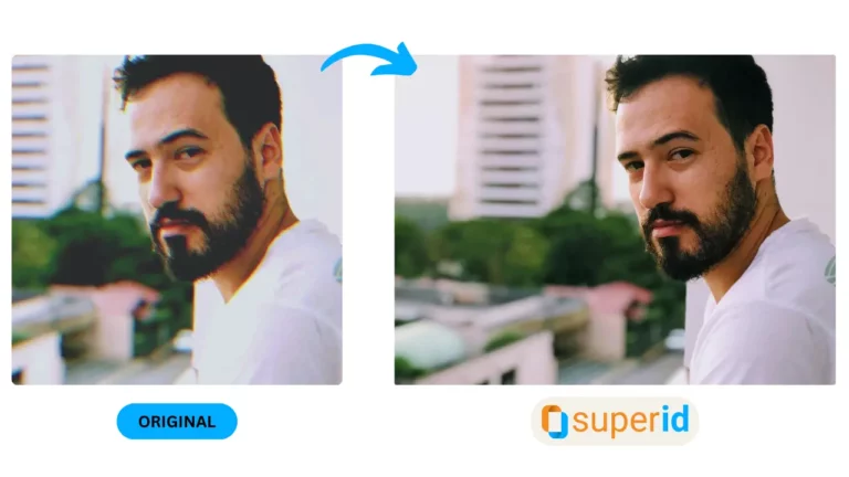 Meilleur outil d'amélioration des détails d'image IA - Image sélectionnée d'un homme sur un balcon