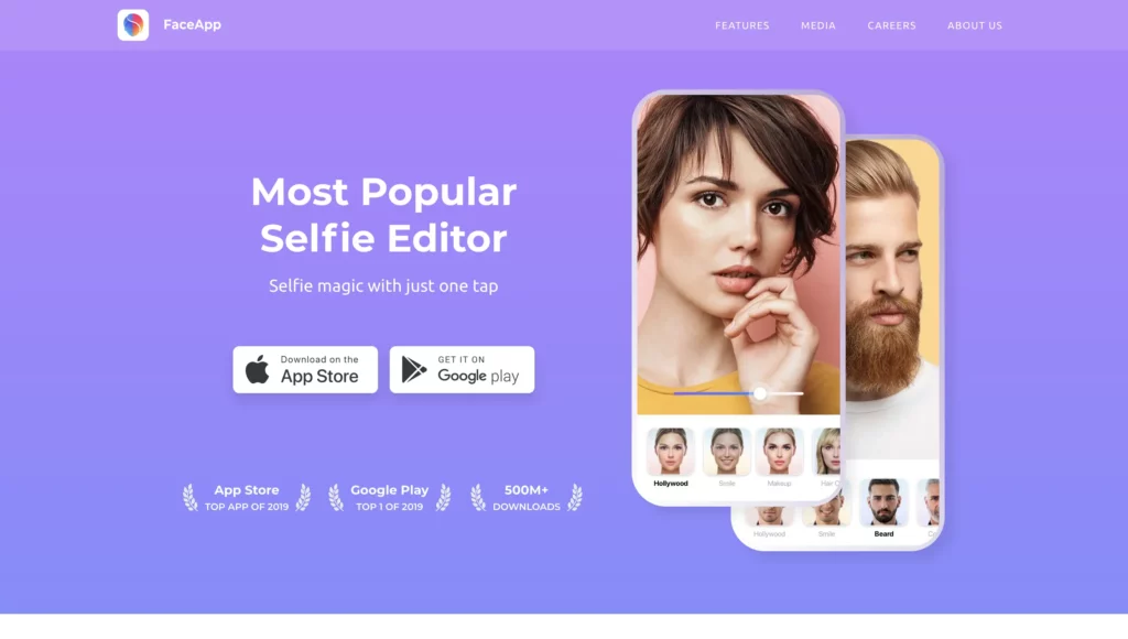 FaceApp è elencato come il 5° generatore del 2024