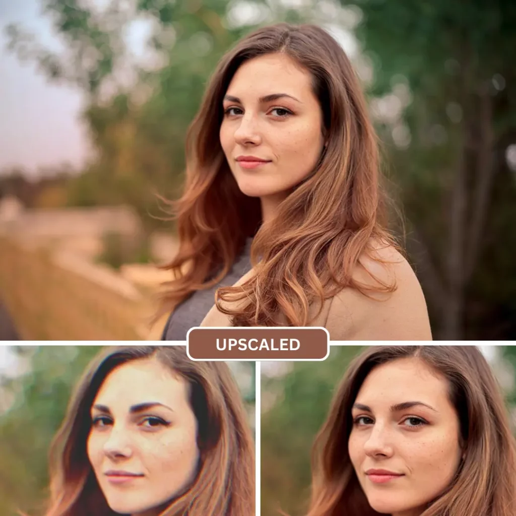 comment améliorer la qualité d'image d'une fille dans un parc