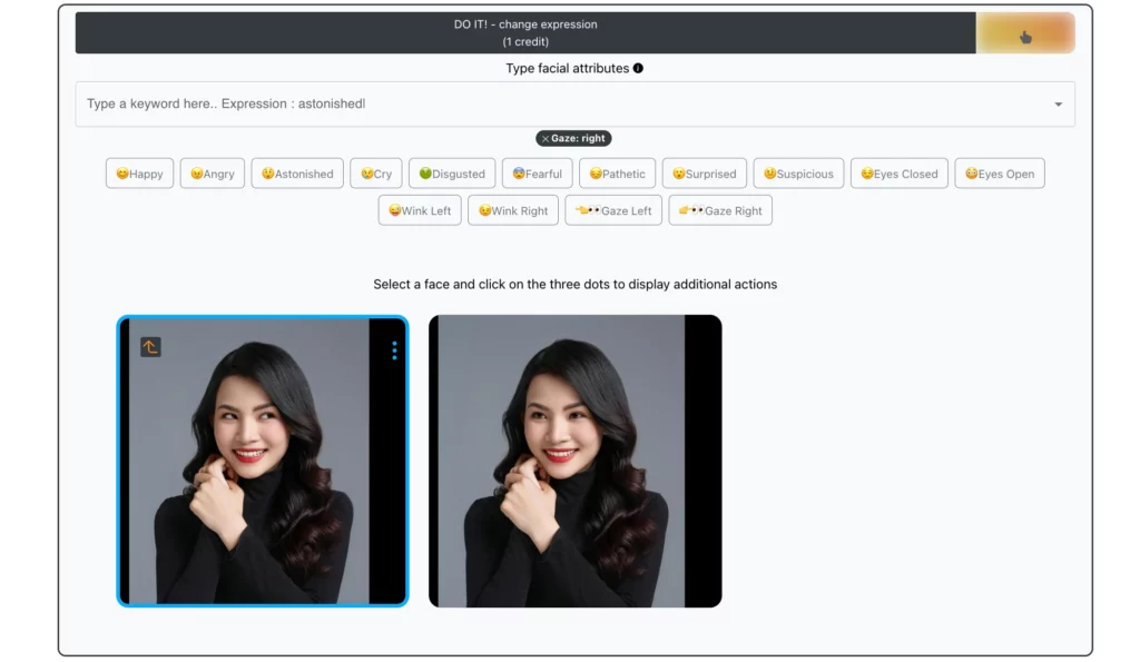 Características e imágenes de EraseID Gaze