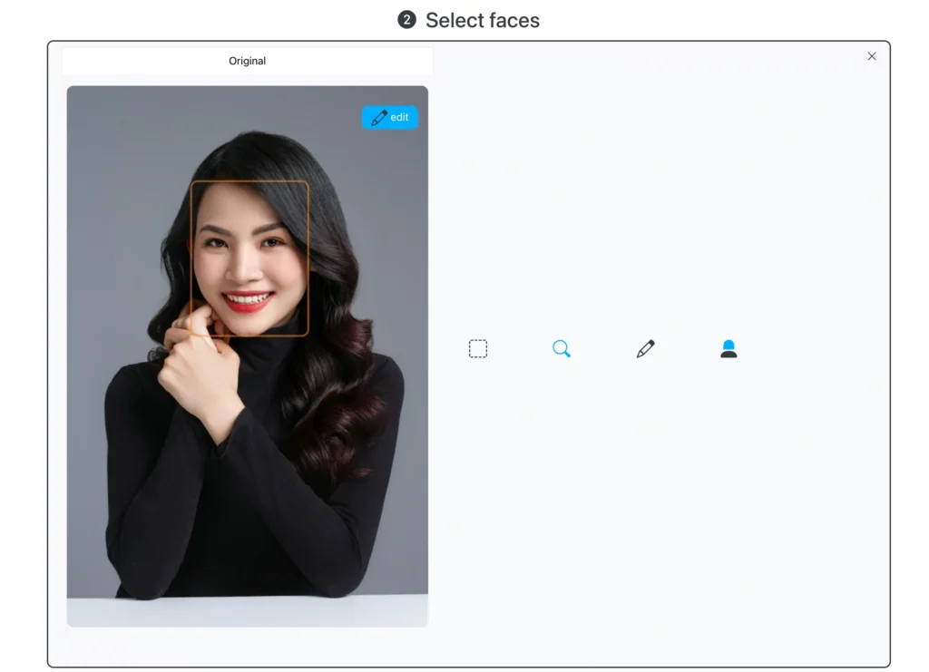 Cambiar la dirección de la mirada usando la IA de EraseID