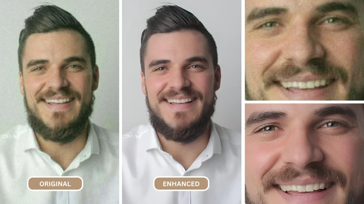 comment améliorer une photo floue avec SuperID, la meilleure application d'IA pour corriger les images floues