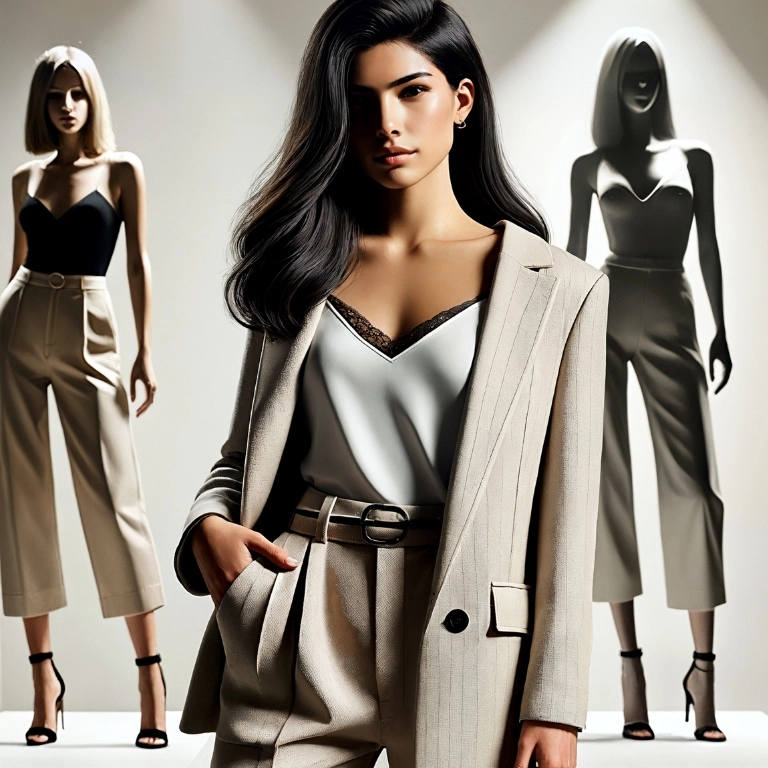 Modèle féminin de sortie du logiciel de conception 3D