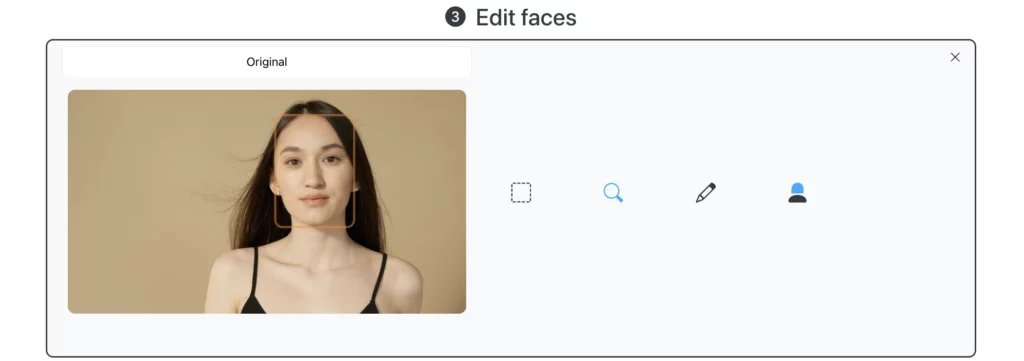 Image brute d'une jeune femme en haut noir