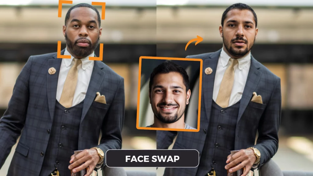 Face Swap tech being used by EraseID's Face Swap