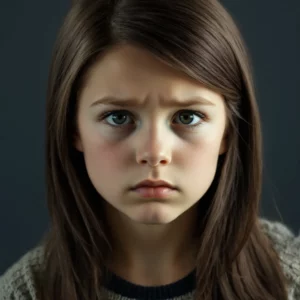 Corte original de pelo largo y liso de niña