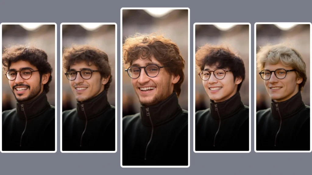 Primer plano de alta resolución generado por IA de un hombre joven con una sudadera con capucha informal, que resalta la moda urbana contemporánea y el estilo masculino urbano.