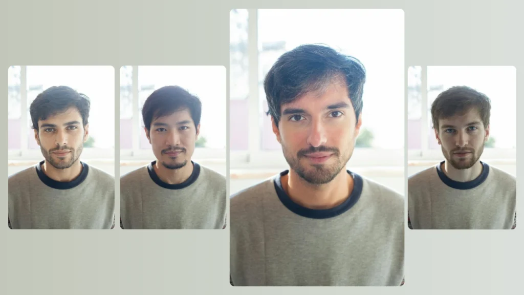 Imagen creada por IA de un hombre joven con cabello largo que viste una sudadera gris cómoda, combinando las tendencias de moda casual con una estética de estilo de vida relajado.