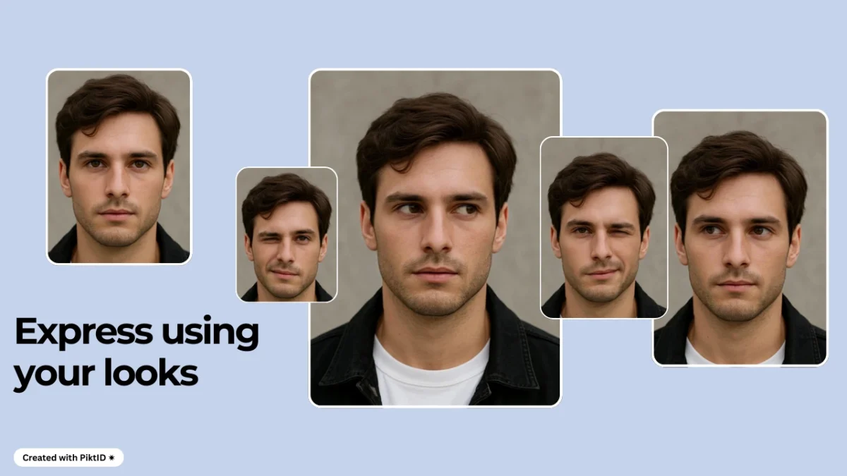 AI Eye Contact – Neue und natürliche Fotos mit PiktID