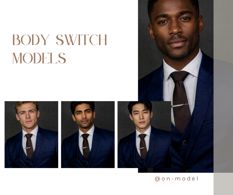 Best Body Switch AI Tool for Online Photo Editing | On-model